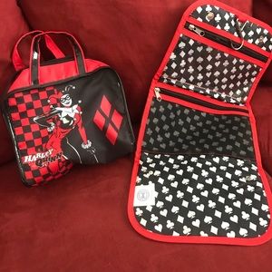 Brand new HARLEY QUINN makeup bags 2/$20!!!